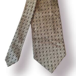 Valerio Garati Silk Tie ~ Gray & Black ~ Necktie
